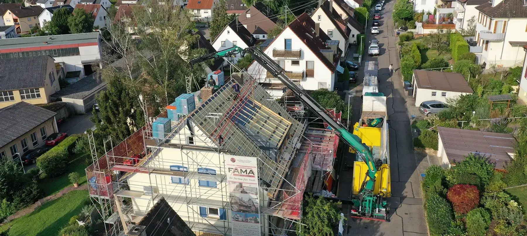 FAMA Bedachungen GmbH banner